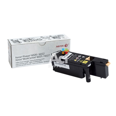 Product Toner Xerox Phaser 6020/6022, WC 6025/6027 Yellow (1k) (106R02758) base image