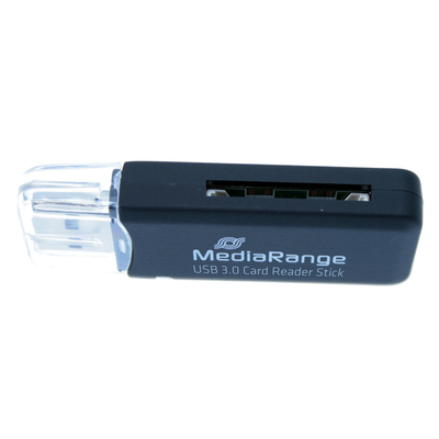 Product Card Reader MediaRange USB 3.0 Stick (Black) (MRCS507) base image