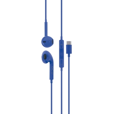 Product Ακουστικά Dcu Usb Type C Stereo Μπλε base image