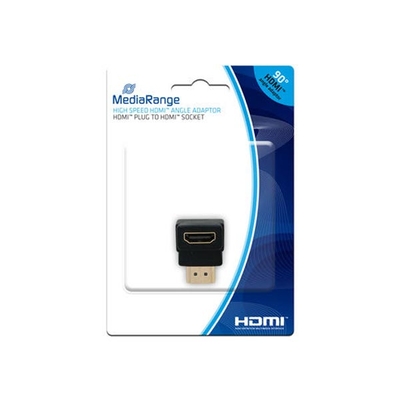 Product Αντάπτορας HDMI MediaRange High Speed Angle Black (MRCS166) base image