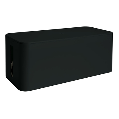 Product Κουτί Διαχείρισης Καλωδίων MediaRange Big-Sized 405x133x155 mm Black (MRCS308) base image
