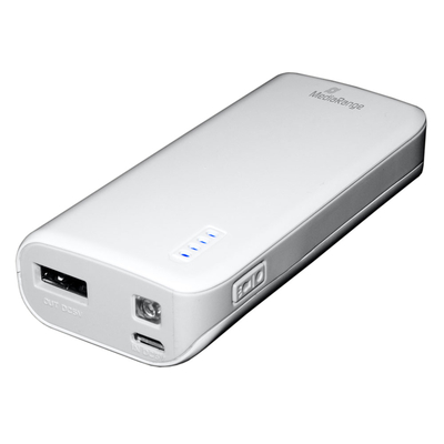 Product Powerbank MediaRange 5.200mAh with Built-in torch (MR751) base image