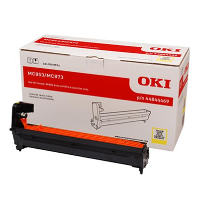 Product Drum Oki MC853/MC873 YELLOW 30K (44844469) base image