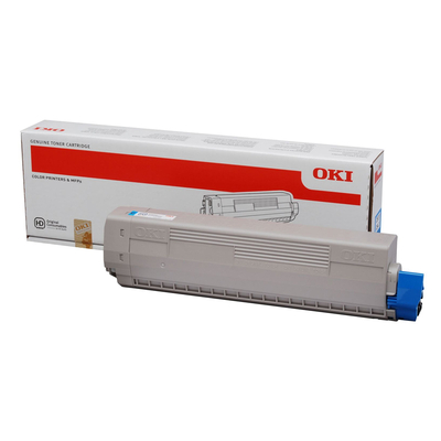 Product Toner Oki C831/841 CYAN 10k (44844507) base image
