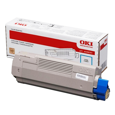 Product Toner Oki MC760/70/80 CYAN 6K (45396303) base image
