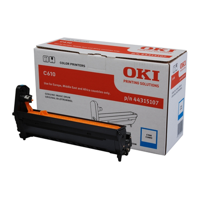Product Drum Oki C610 CYAN 20k (44315107) (Oki-C610-CEP) base image