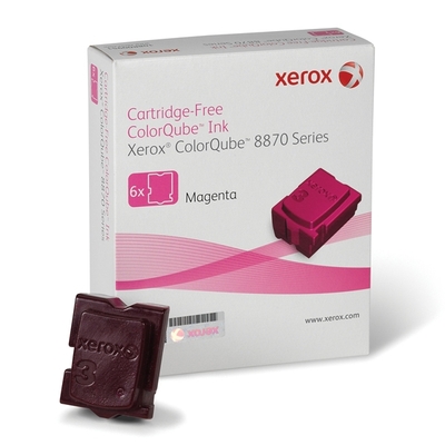Product Μελάνι Xerox COLORQUBE 8870 MAGENTA SOLID INK (6pk, 17.3k) (108R00955) base image