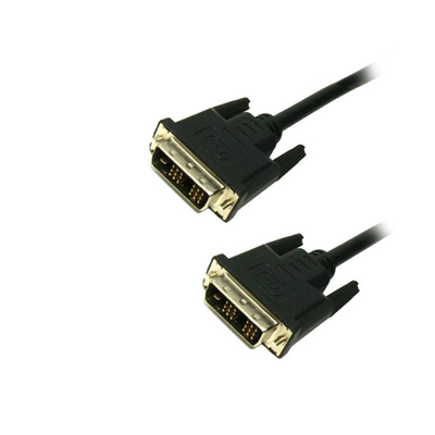 Product Καλώδιο DVI MediaRange Monitor Digital dual link DVI (24+1)/DVI (24+1) 3.0M Black base image