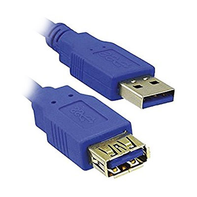 Product Καλώδιο USB MediaRange 3.0 Extension AM/AF 1.8M Blue (MRCS151) base image
