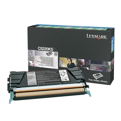 Product Toner Lexmark C522/524/530 BLACK (4K) (C5220KS) base image