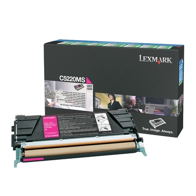 Product Toner Lexmark C522/524/530 MAGENTA (3K) (C5220MS) base image