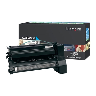 Product Toner Lexmark C780/782 CYAN (6k) (C780A1CG) base image