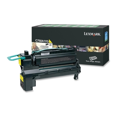 Product Toner Lexmark C792/X792 YELLOW (6k) (C792A1YG) base image