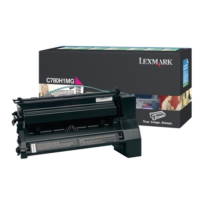 Product Toner Lexmark C780/782 HC MAGENTA (10k) (C780H1MG) base image