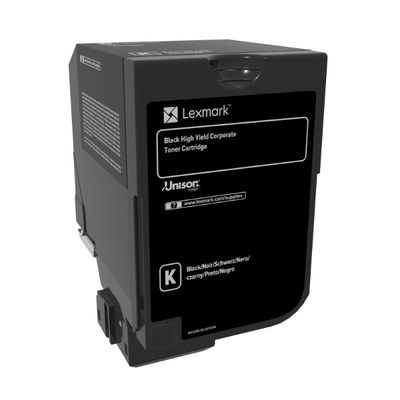 Product Toner Lexmark CX725 BLACK RET. P. CRTR HC (84C2HK0) base image