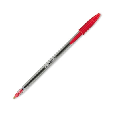 Product Στυλό Διαρκείας Bic Cristal 1.0 mm (Κόκκινο) (8373611) 50x base image
