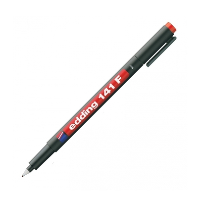 Product Μαρκαδόρος Ανεξίτηλος Διαφανειών Edding 141/F 0.6 mm (Κόκκινο) (593002) base image