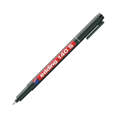 Product Μαρκαδόρος Ανεξίτηλος Διαφανειών Edding 140/S 0.3 mm (Μαύρο) (585001) base image