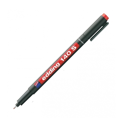 Product Μαρκαδόρος Ανεξίτηλος Διαφανειών Edding 140/S 0.3 mm (Κόκκινο) (585002) base image