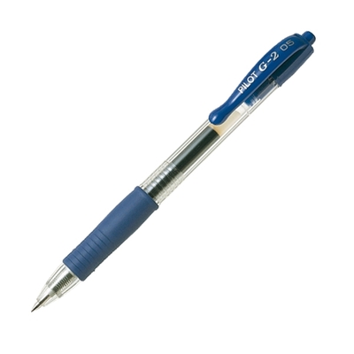 Product Στυλό GEL Pilot G-2 0.5 mm (Mπλε) (2615003) base image
