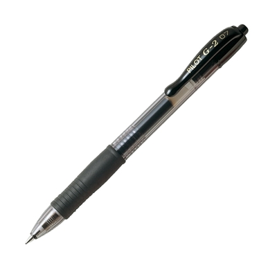 Product Στυλό GEL Pilot G-2 0.5 mm (Mαύρο) (2615001) base image