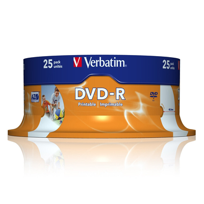 Product DVD+RW Verbatim 4.7GB 25 Τεμαχια base image