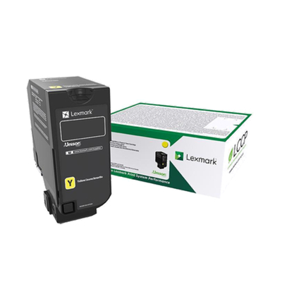 Product Toner Lexmark CS827/CX827 YELLOW 15K (73B20Y0) base image