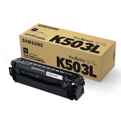 Product Toner Samsung CLT-K503L H-Yield Blk Cartridge (SU147A) base image