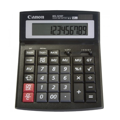 Product Αριθμομηχανή Canon WS-1210T (0694B001AC) base image