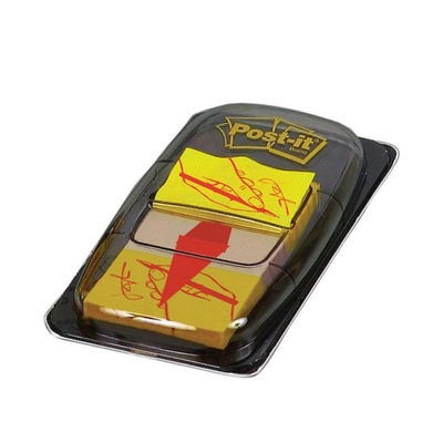 Product Σελιδοδείκτες 3M Post-It Για Υπογραφή 25.4x43.2mm. (MMM680-31) base image