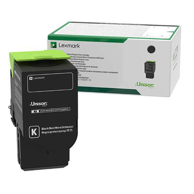 Product Toner Lexmark C/MC 2325/2425/2535/2640 BLACK HC 3K (C232HK0) base image