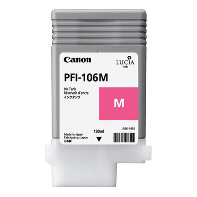 Product Μελάνι Canon Inkjet PFI-106M Magenta (6623B001) base image