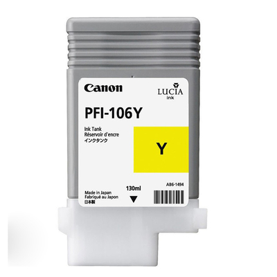 Product Μελάνι Canon Inkjet PFI-106Y Yellow (6624B001) base image