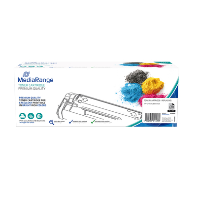 Product Toner Συμβατό MediaRange για Εκτυπωτές HP (Black) (CF283X/83X) base image
