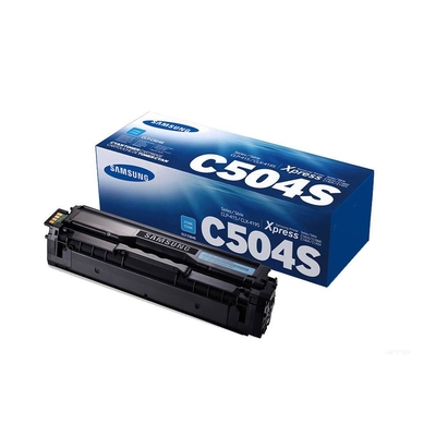 Product Toner Samsung CLT-C504S Cyan Cartridge (SU025A) base image