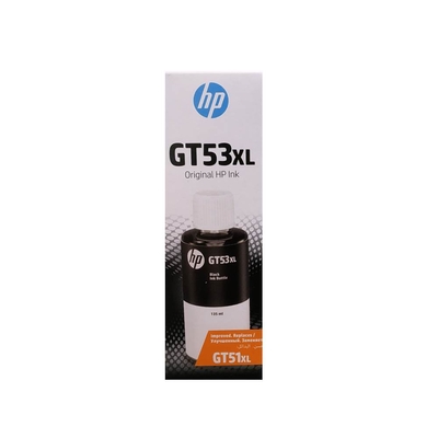 Product Μελάνι HP GT53XL Black Original Ink Bottle 135ml (1VV21AE) base image