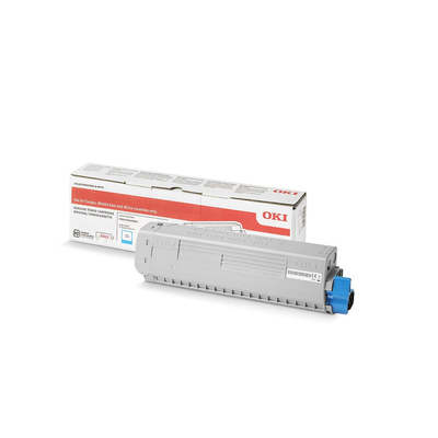 Product Toner Oki C834/844 CYAN 10K (46861307) base image