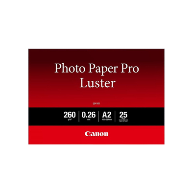Product Φωτογραφικό Χαρτί Luster Canon A2 25 Φύλλα (6211B026AA) base image
