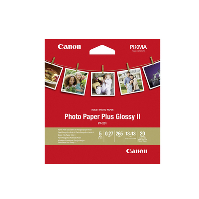 Product Φωτογραφικό Χαρτί Canon PP-201 5x5 inch 265 g/m² 20 Φύλλα (2311B060) base image