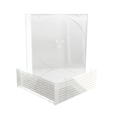 Product Θήκη CD MediaRange for 1 disc 5.2mm Frosted/Transparent tray (MRBOX20) base image