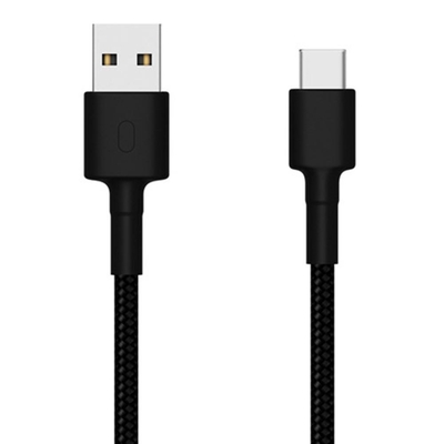 Product Καλώδιο USB Xiaomi Mi Micro USB -Type-C Braided Black (SJV4109GL) base image