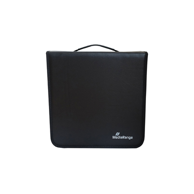 Product Θήκη CD/DVD MediaRange Media storage wallet for 500 discs, synthetic leather, black (MRBOX96) base image