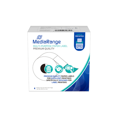 Product Ετικέτες Γενικής Χρήσης MediaRange (Dymo 11356/S0722560) 89 x 41 mm (Λευκές) base image