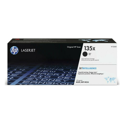 Product Toner HP 135X LaserJet Black (2.4k) (W1350X) base image