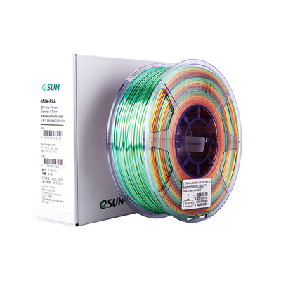Product 3D Printer Filament Real PLA - Multicolor eSilk- spool of 1Kg - 1.75mm base image