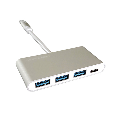 Product USB Hub LC Power USB 3.0 3 -Port USB-C(Silver) ( LC-HUB-C-PD-2) base image