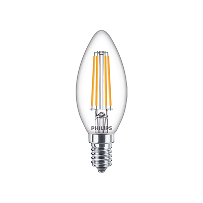 Product Λάμπα LED Philips E14 Warm White Filament Candle 6.5W (60W) (LPH02439) base image