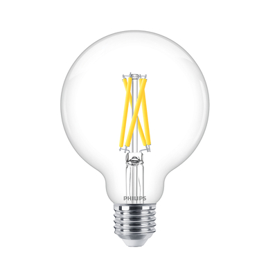 Product Λάμπα LED Philips E27 WarmGlow Filament Globe G95 5.9W (60W) (LPH02541) base image