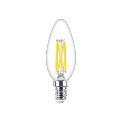 Product Λάμπα LED Philips E14 WarmGlow Filament Candle 3.4W (40W) (LPH02559) base image