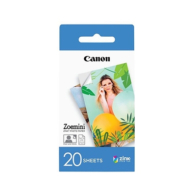 Product Φωτογραφικό Χαρτί Canon Zink 2x3inch (20 sheets) (3214C002) base image